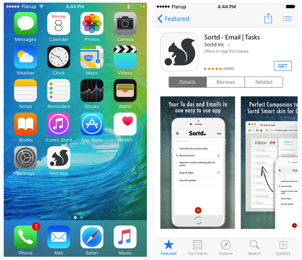 The Sortd Mobile App has arrived